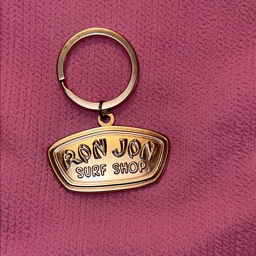 Ron Jon Gold Keychain